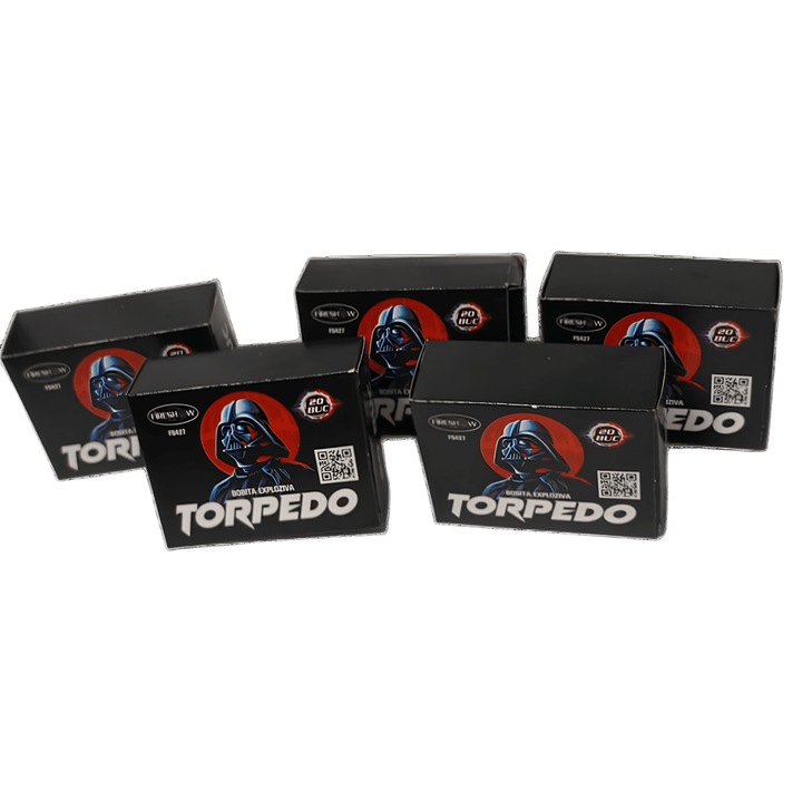Artificii Emitatoare de sunet TORPEDO - set 5 cutii