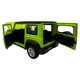 Macheta Suzuki Jimmy verde 1:24 replica metal lumini si sunete deschide usile