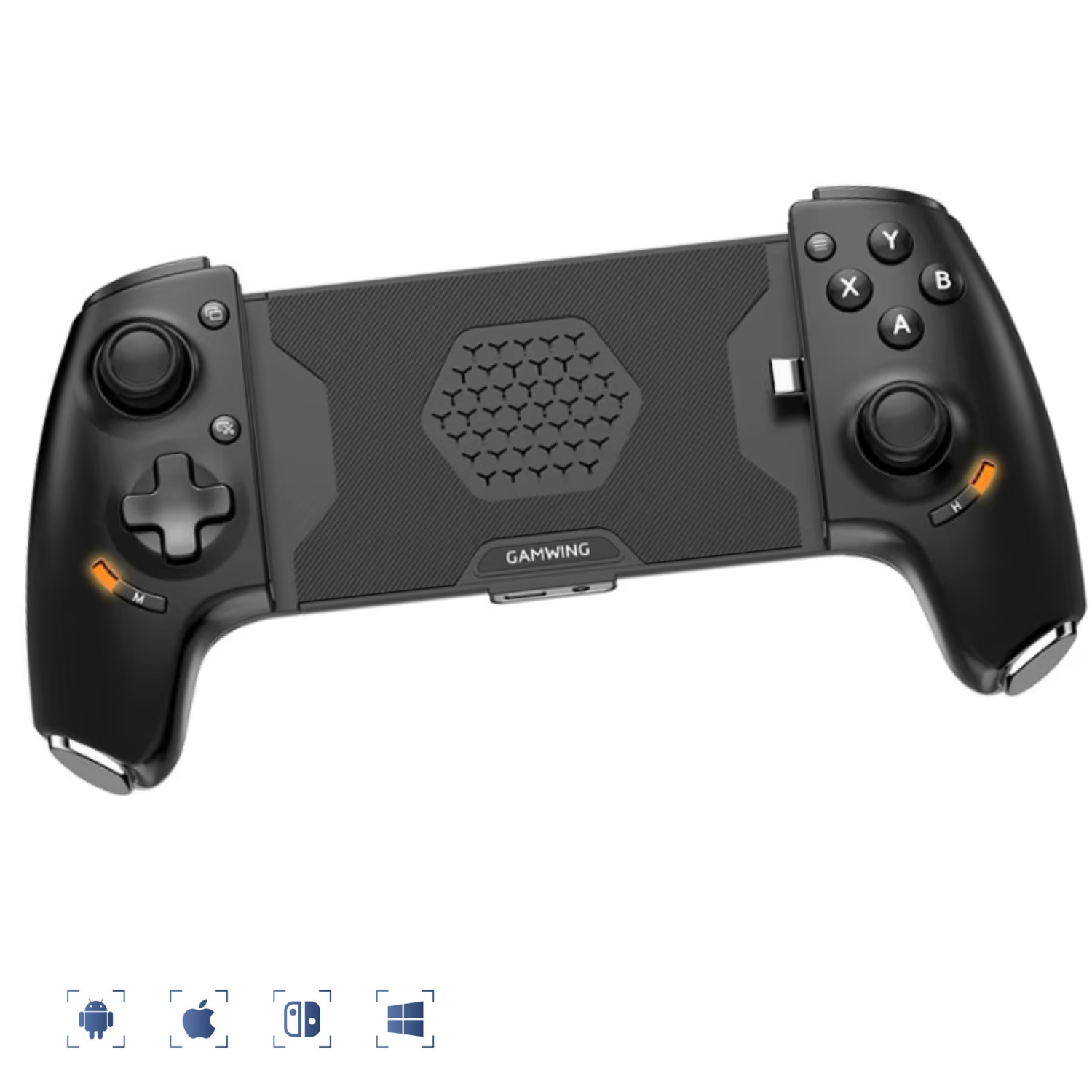 Gamepad Universal Wireless AB01 – Joystick Telescopic Bluetooth + Cablu, Compatibil Android, iOS si PC
