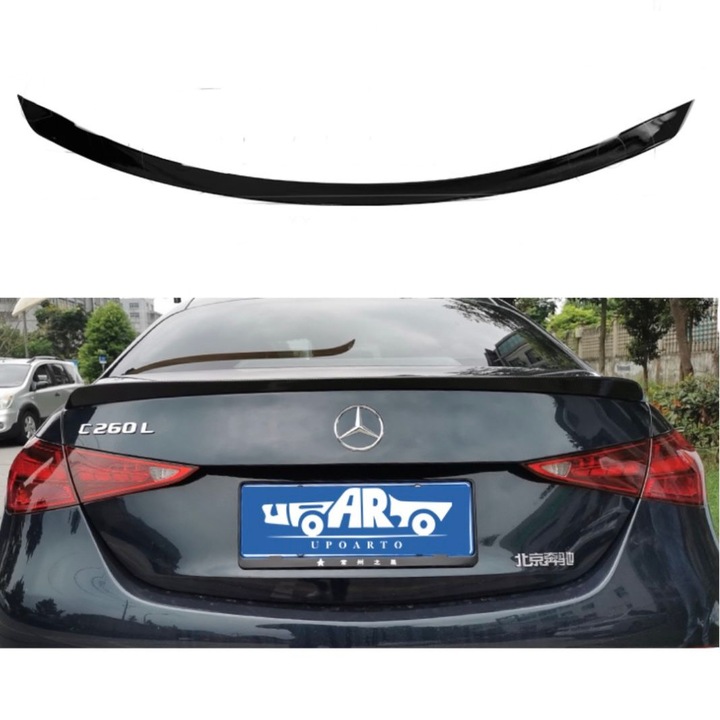 Eleron csomagtartó C63 Style kompatibilis MERCEDES-Benz C-Class W206 2021+ fényes fekete