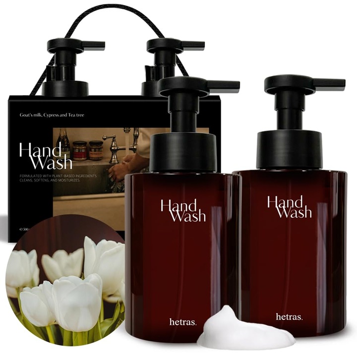 Hetras Ароматен течен сапун за балончета пакет - La Tulip Shower 515mlx2бр