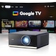 Videoproiector Xiaomi Wanbo X5 Pro 2025, LCD, 1920x1080 FullHD, Wi-Fi, Bluetooth, HDR10, 1100 ANSI lumeni, Google TV Negru
