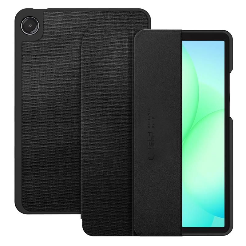 Husa Tech-Protect SC Pen Canvas compatibila cu Samsung Galaxy Tab A9 / A11 / X110 / X115 / X133 / X135, 8.7 inch, Negru