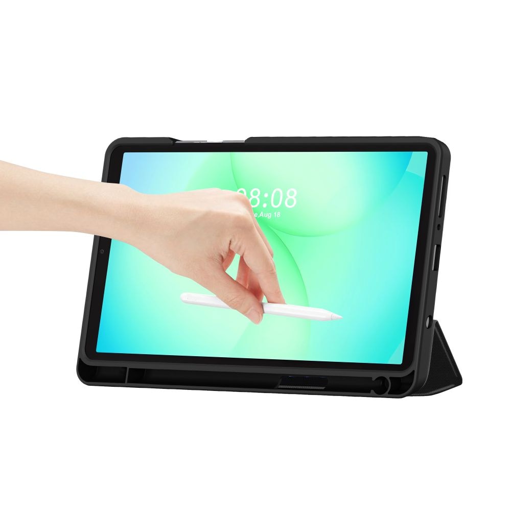 Husa Tech-Protect SC Pen Canvas compatibila cu Samsung Galaxy Tab A9 / A11 / X110 / X115 / X133 / X135, 8.7 inch, Negru