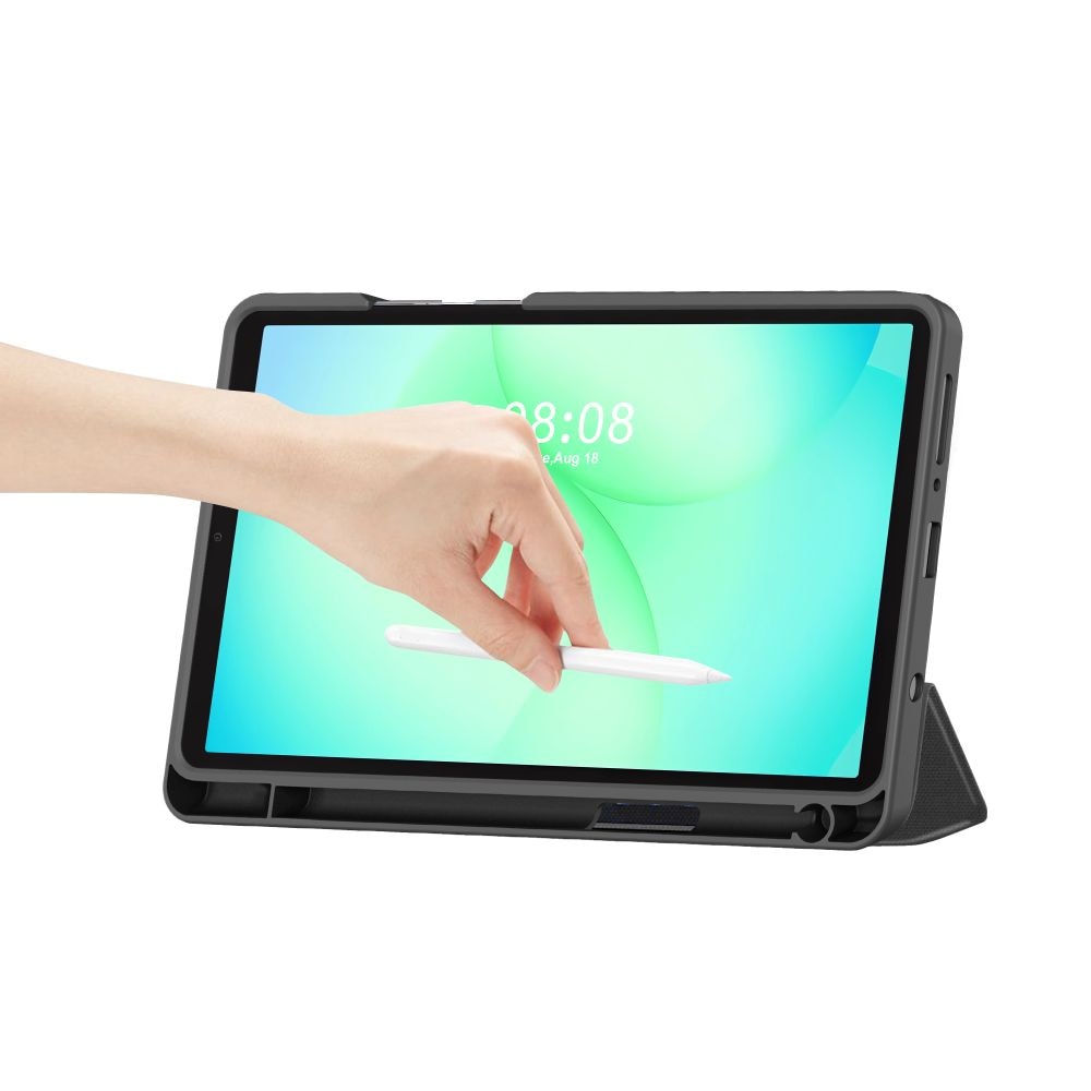 Husa Tech-Protect SC Pen Canvas compatibila cu Samsung Galaxy Tab A9 / A11 / X110 / X115 / X133 / X135, 8.7 inch, Gri
