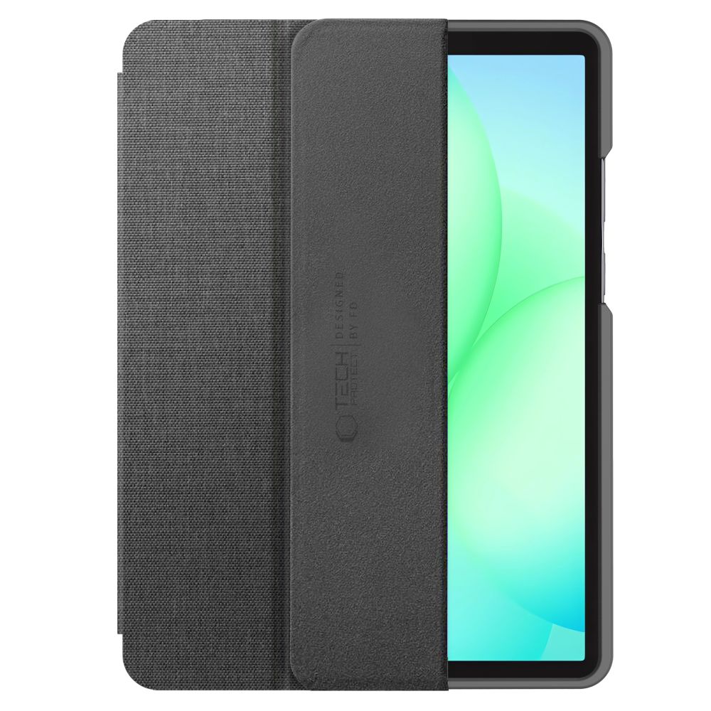 Husa Tech-Protect SC Pen Canvas compatibila cu Samsung Galaxy Tab A9 / A11 / X110 / X115 / X133 / X135, 8.7 inch, Gri