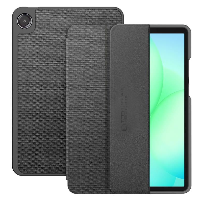 Husa Tech-Protect SC Pen Canvas compatibila cu Samsung Galaxy Tab A9 / A11 / X110 / X115 / X133 / X135, 8.7 inch, Gri