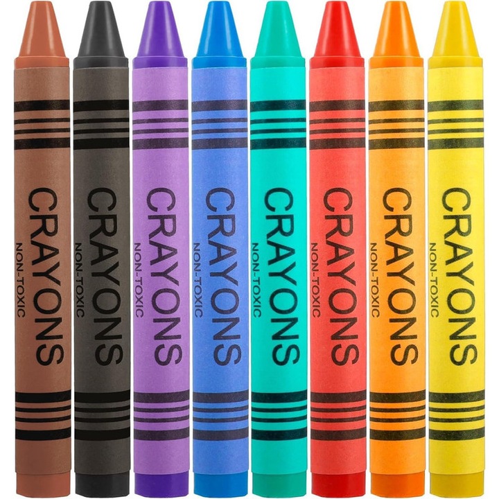 320 darabos zsírkréta készlet, EOGRFW, 8 szín