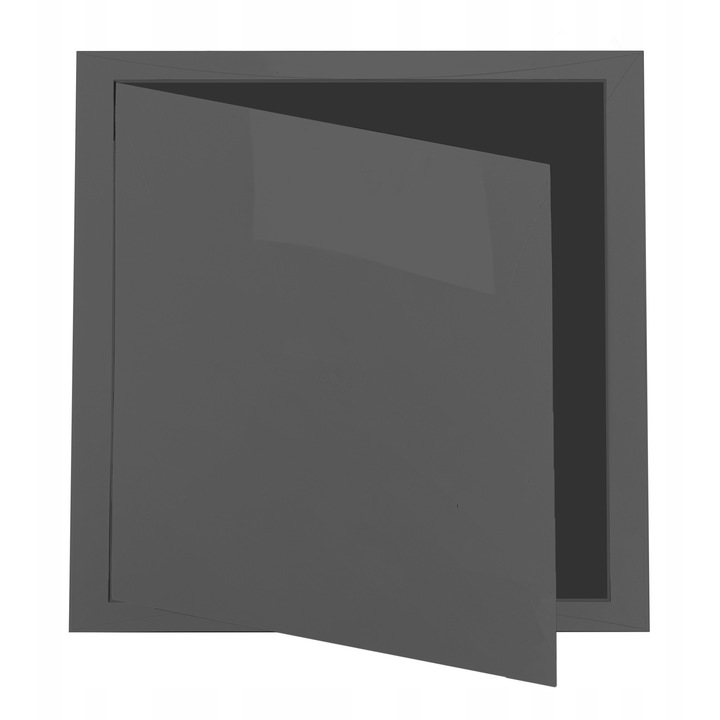 Usa De Inspectie, Dospel, 30x30 cm, ABS, Gri