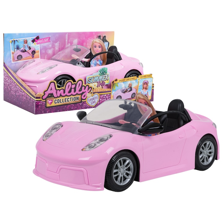 Mașina roz Barbie Anlily