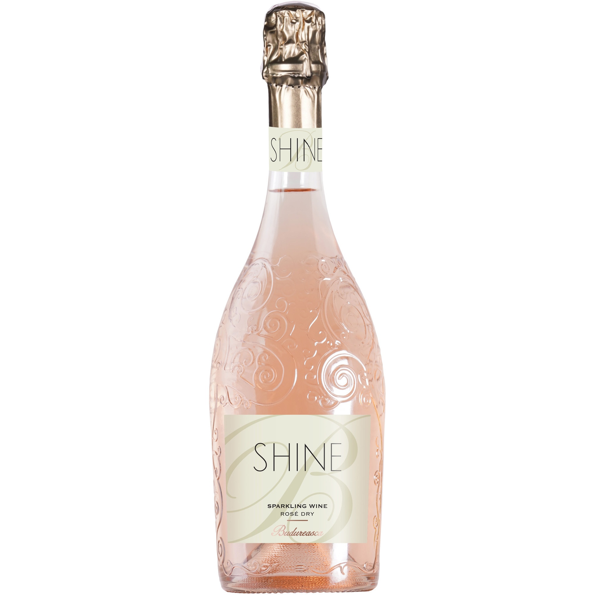 Spumant Shine Rose, sec, 0.75l - Budureasca (spumant)