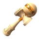 Kendama X Originala, FREQUENCY, Big Cups, 18 cm, Cupe Mari, Portocaliu - Negru