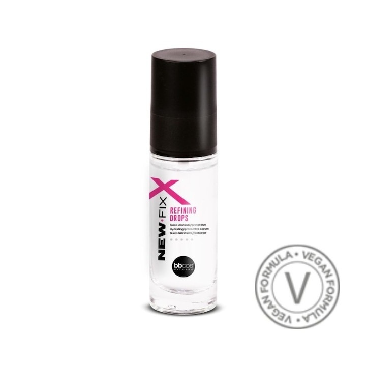 Ser pentru păr BBCOS New Fix Refining Drops, 30ml, hidratant, protector
