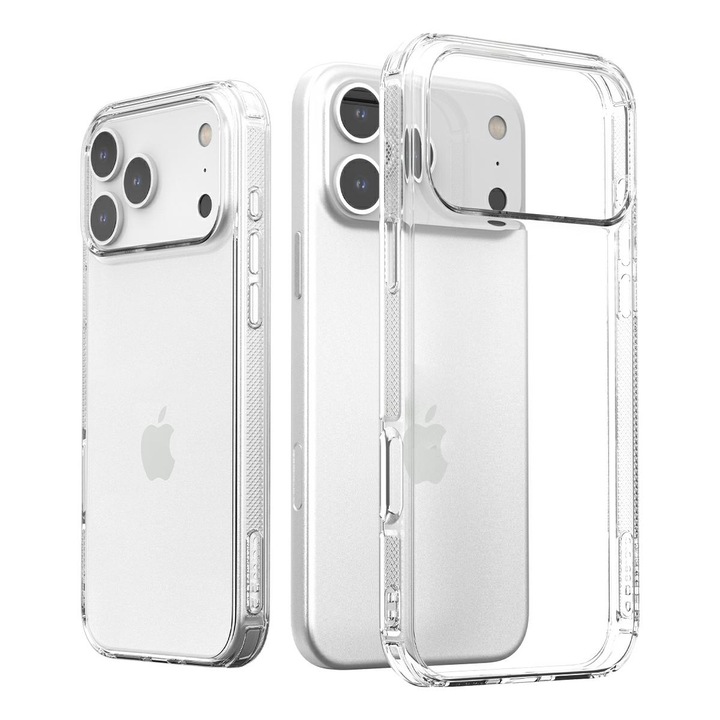 Carcasa Araree Flexield compatibila cu iPhone 17 Pro Max, Transparent