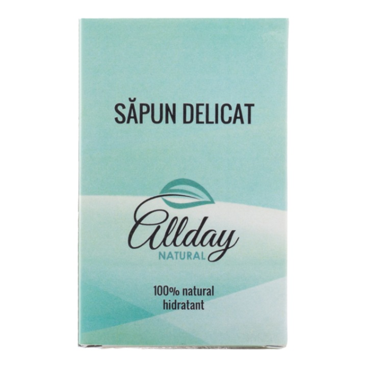 Натурален сапун, alldaynatural, 100% натурален, хидратиращ, 100 г