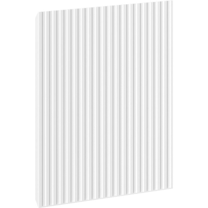 Mexen Rivel front canelat pentru corp dulap baie 30 x 43, 5 cm, alb mat - 91A21-0300-470-1-01