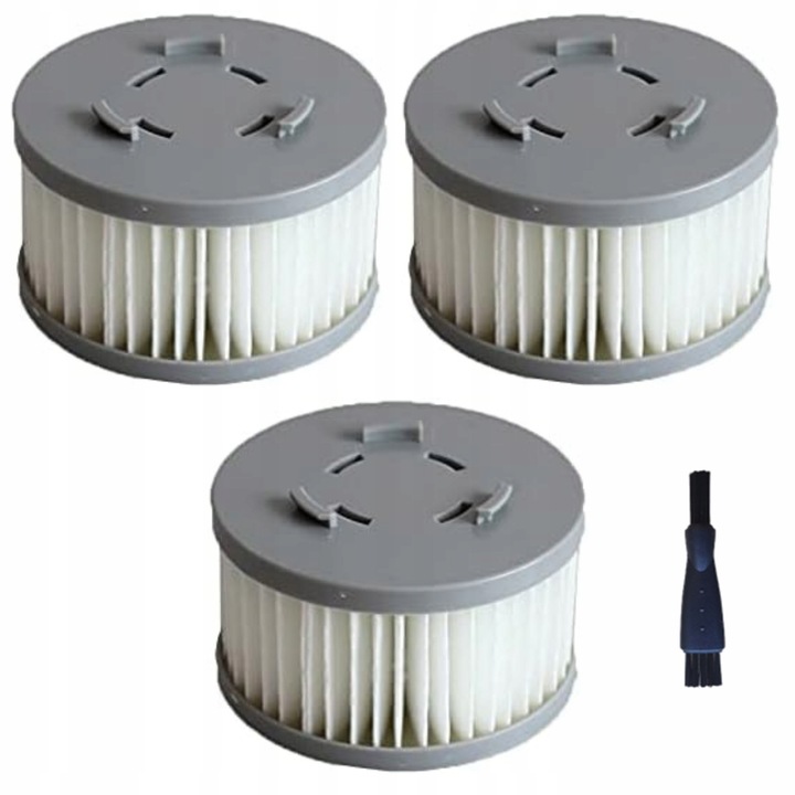 Inlocuire Set De 3 Filtre Hepa Pentru Aspiratorul Vertical Jimmy Jv85, Jv85 Pro/H9 Pro, inlocuire de inalta calitate, instalare si inlocuire usoara, design precis