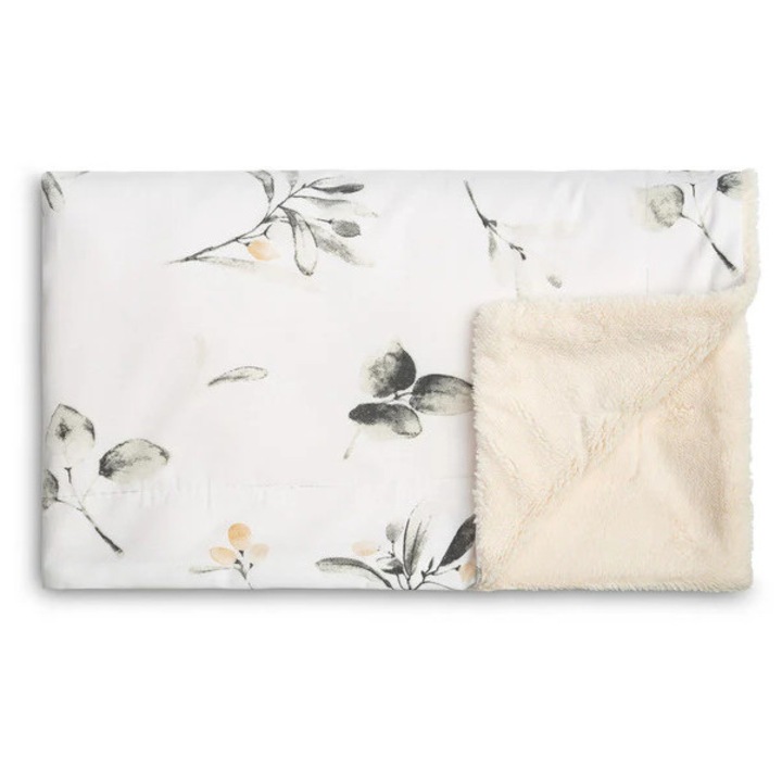 Бебешко легло Caretero Pluseno Odealo - Маслина, 80x100см, двустранно, 100% памук