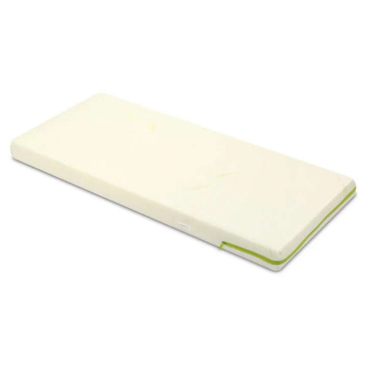 Детски матрак Caretero Aloe Vera, двулицев, 90x40cm, антиалергичен, подходящ за кошара