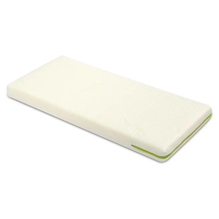 Матрак Caretero за детска кошара Next To Me, 90x40 см, кокосова пяна, Aloe Vera