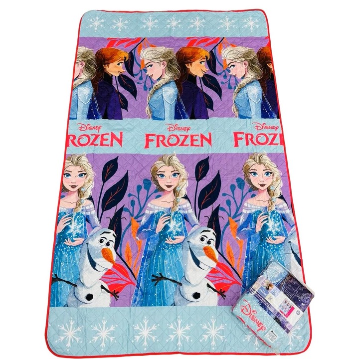 Кувертюра Frozen за легло, 250x150 см, материал спално бельо, дизайн Frozen