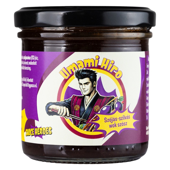 Sauce Heroes - Umami Hiro - szilvás-szójás wok szósz, 170 g