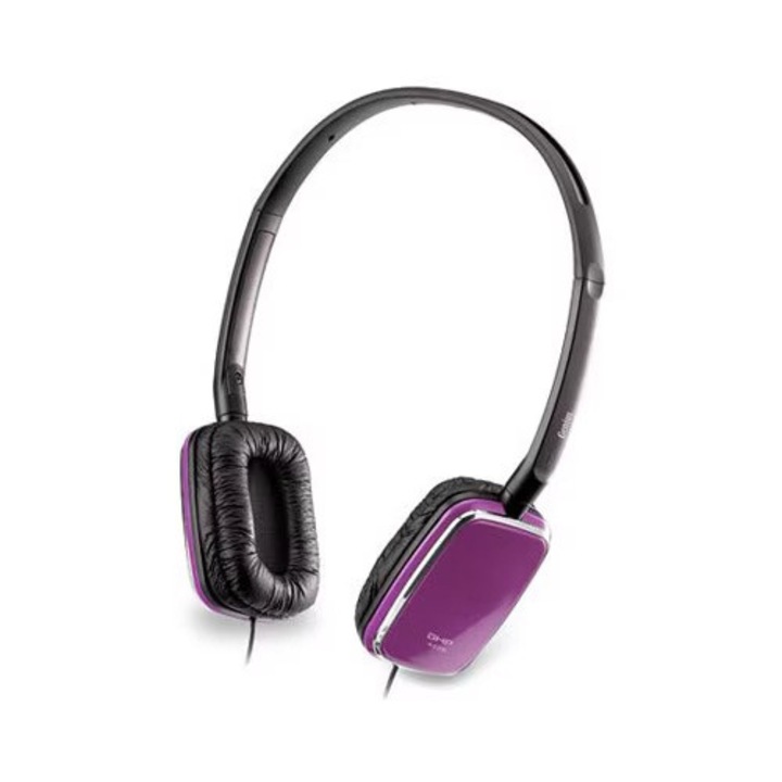 Casti cu fir, Genius GHP-420S, 20Hz-20.000Hz, negru-violet, 32 Ohm