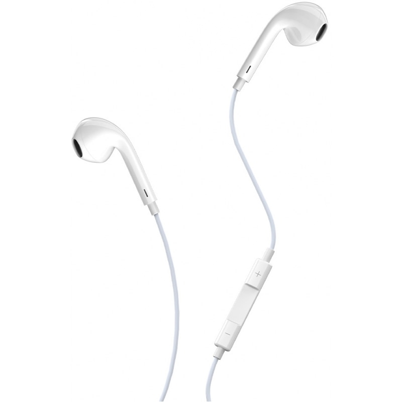 Casti audio cu fir, Bwoo, BO-HF10, Hi-Fi, alb, in ear