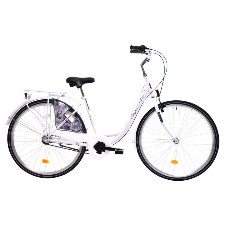 Capriolo Diana női agyváltós városi kerékpár 20" Fehér
