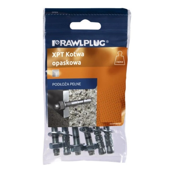 Alapcsavar rögzítő gyűrűvel 12 ×100 mm 4 db/csomag