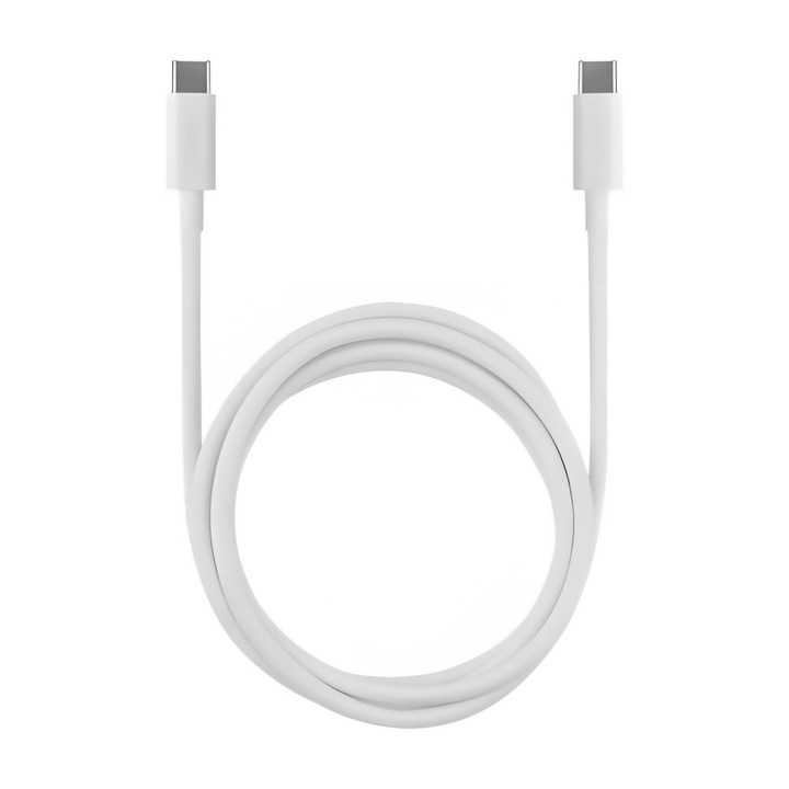 Cablu de încărcare rapidă Asus USB Type-C 1.5 m, 100 W, 5 A, alb - LCA51