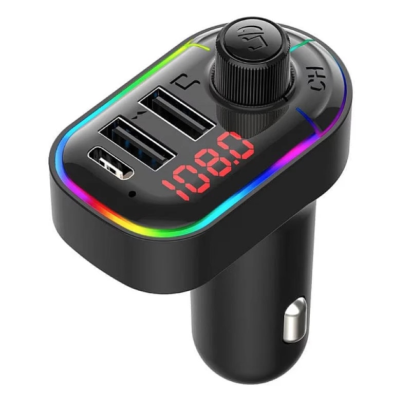 Kit audio Bluetooth 5.0 Zeaicos, transmisor FM, universal, 12V