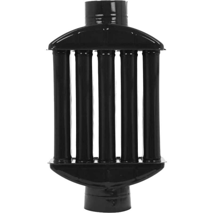 Recuperator Caldura Emailat Negru - 120 Mm (Ht)