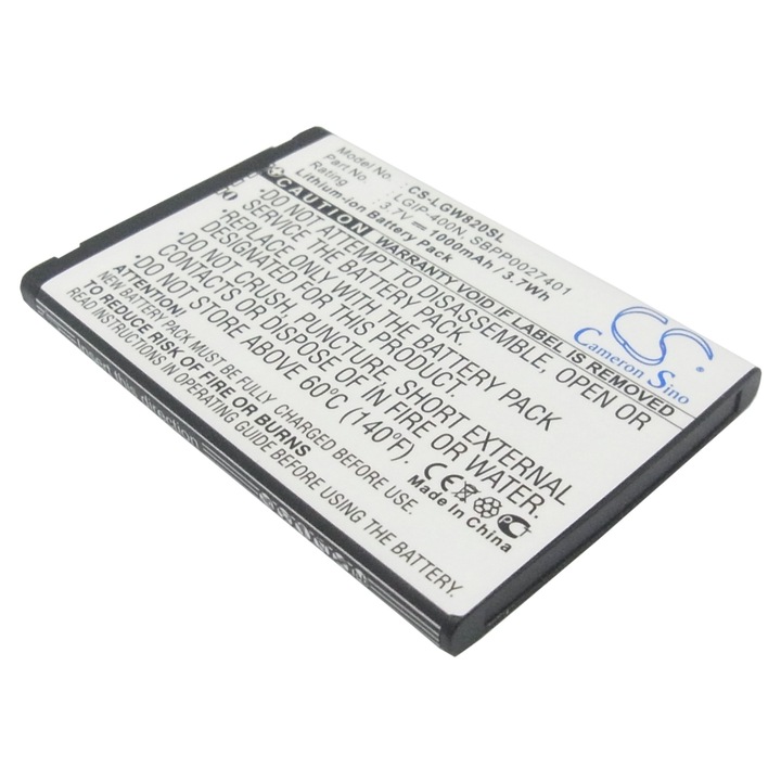 TECHTEK CS-LGW820SL Li-ion 1000mAh akkumulátor