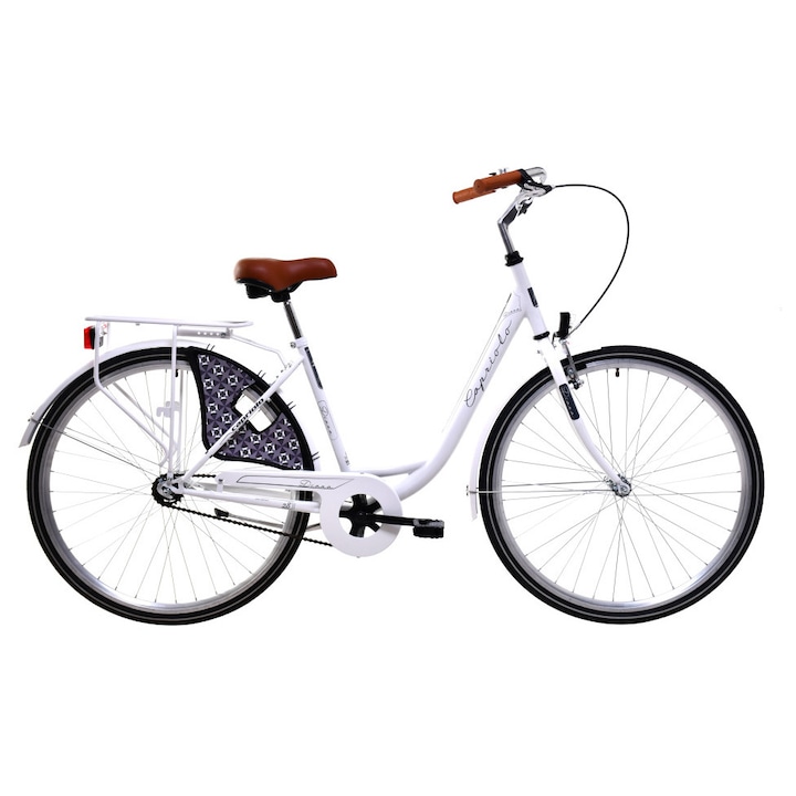 Capriolo Diana 1 sebességes női kontrás városi kerékpár 20" Fehér