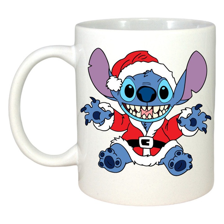 Cana Craciun, Cri-Flo, Alb, 330ml, personalizabila, pentru cadouri