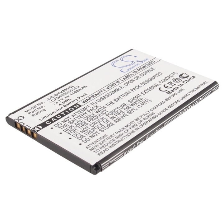 Baterie TECHTEK CS-OTV860SL Li-ion 1100mAh