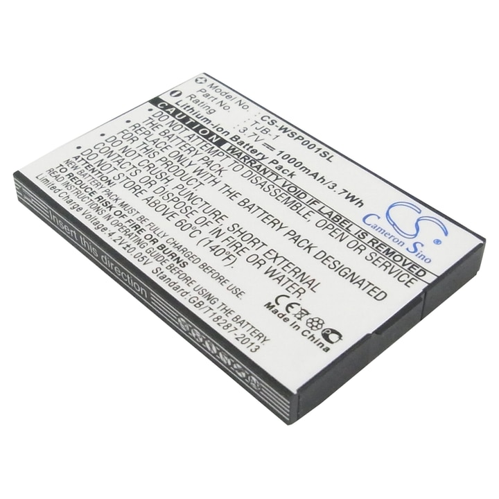 Baterie TECHTEK CS-WSP001SL Li-ion 1000mAh