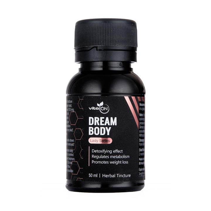 Билкова тинктура Мечтано тяло, VitaOn, натурален екстракт, 50ml