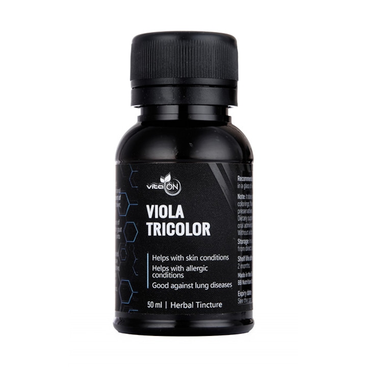 Tinctura VitaOn Trei-frați-pătați, 238mg, format lichid, 45% alcool etilic