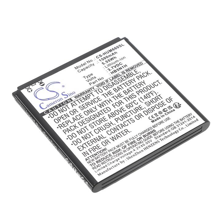 Baterie TECHTEK CS-HUM660SL Li-ion 1500mAh
