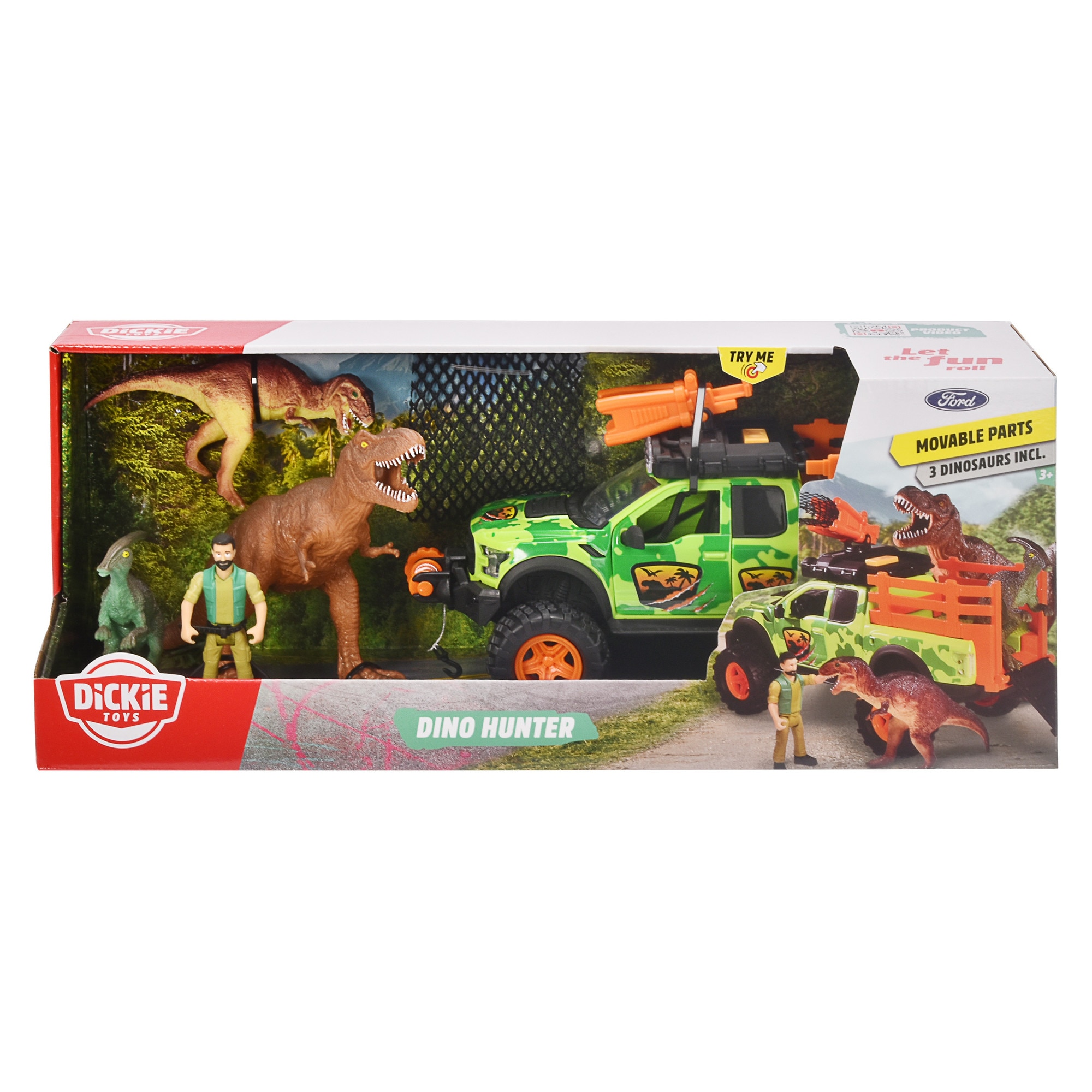 Set de joaca Dickie Toys - Dino Hunter