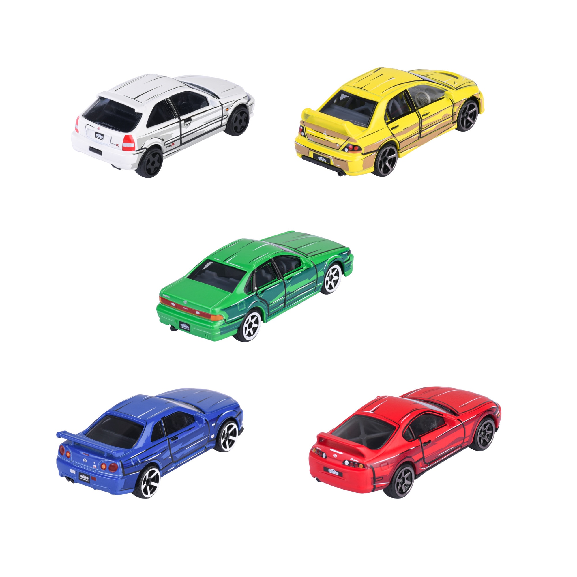 Set 5 masinute Majorette - JDM Legends Anime - eMAG.ro