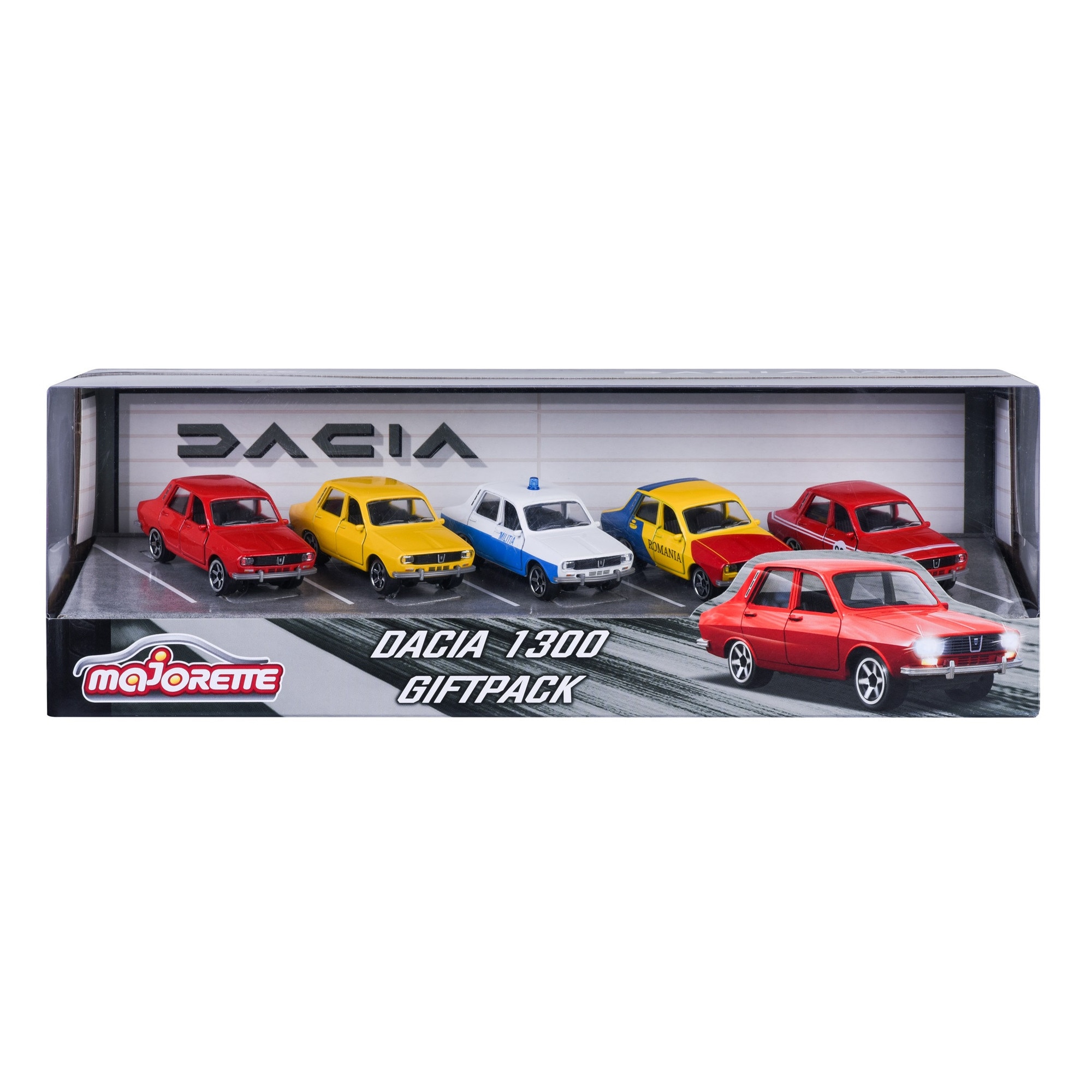 Set 5 masinute Majorette - Dacia 1300