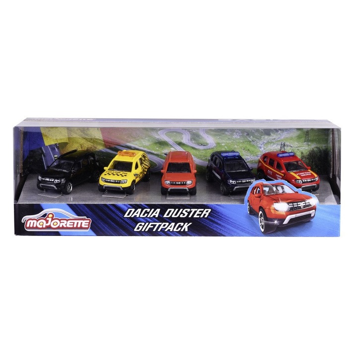 Set 5 masinute Majorette - Dacia Duster