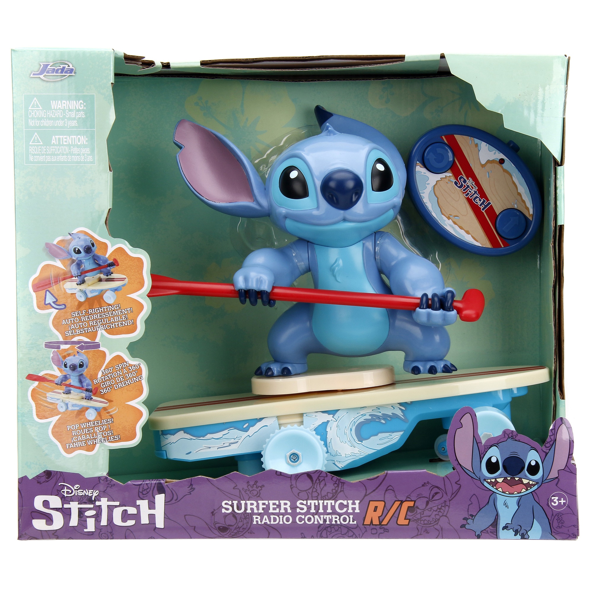 Figurina Jada Disney Stitch - RC Surfer Stitch - eMAG.ro