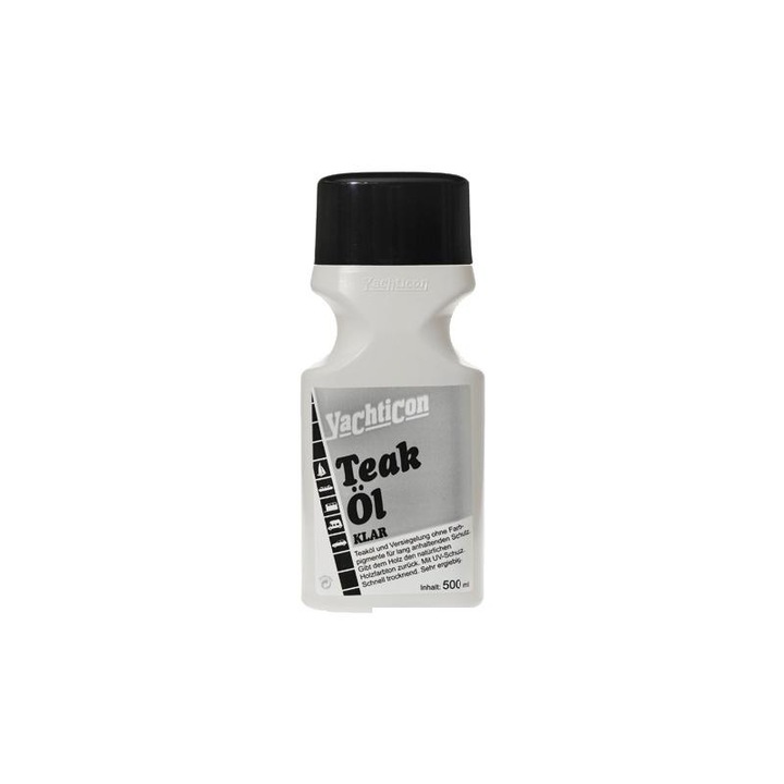 YACHTICON Масло за тиково дърво Прозрачно 500 ml, Yachticon