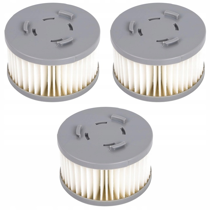 Set 3 Filtre HEPA AreoSe pentru Aspirator Vertical, Eficiență Ridicată, 5, 1x3, 8x9cm