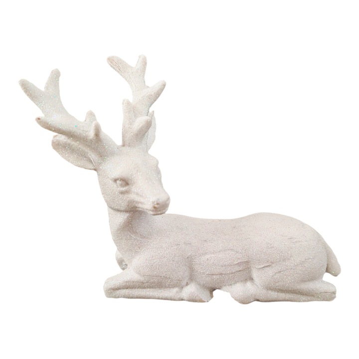 Decorațiune de Crăciun-Cerb cu sclipici