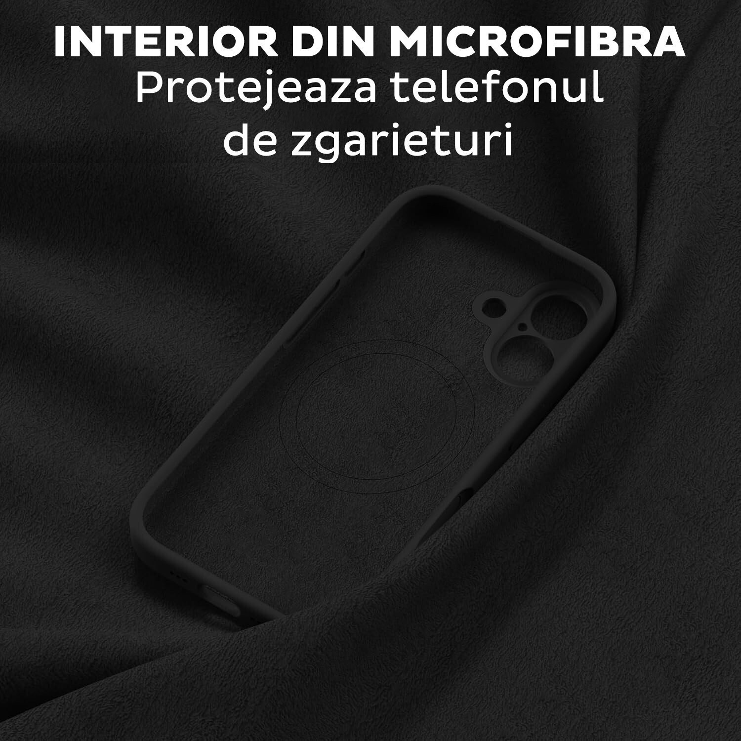 Husa pentru Oppo A6 Pro 4G / A6 Pro 5G Daden® Silicon SoftFlex, Ultra Slim, Protectie sporita, Interior de microfibra, Roz neon